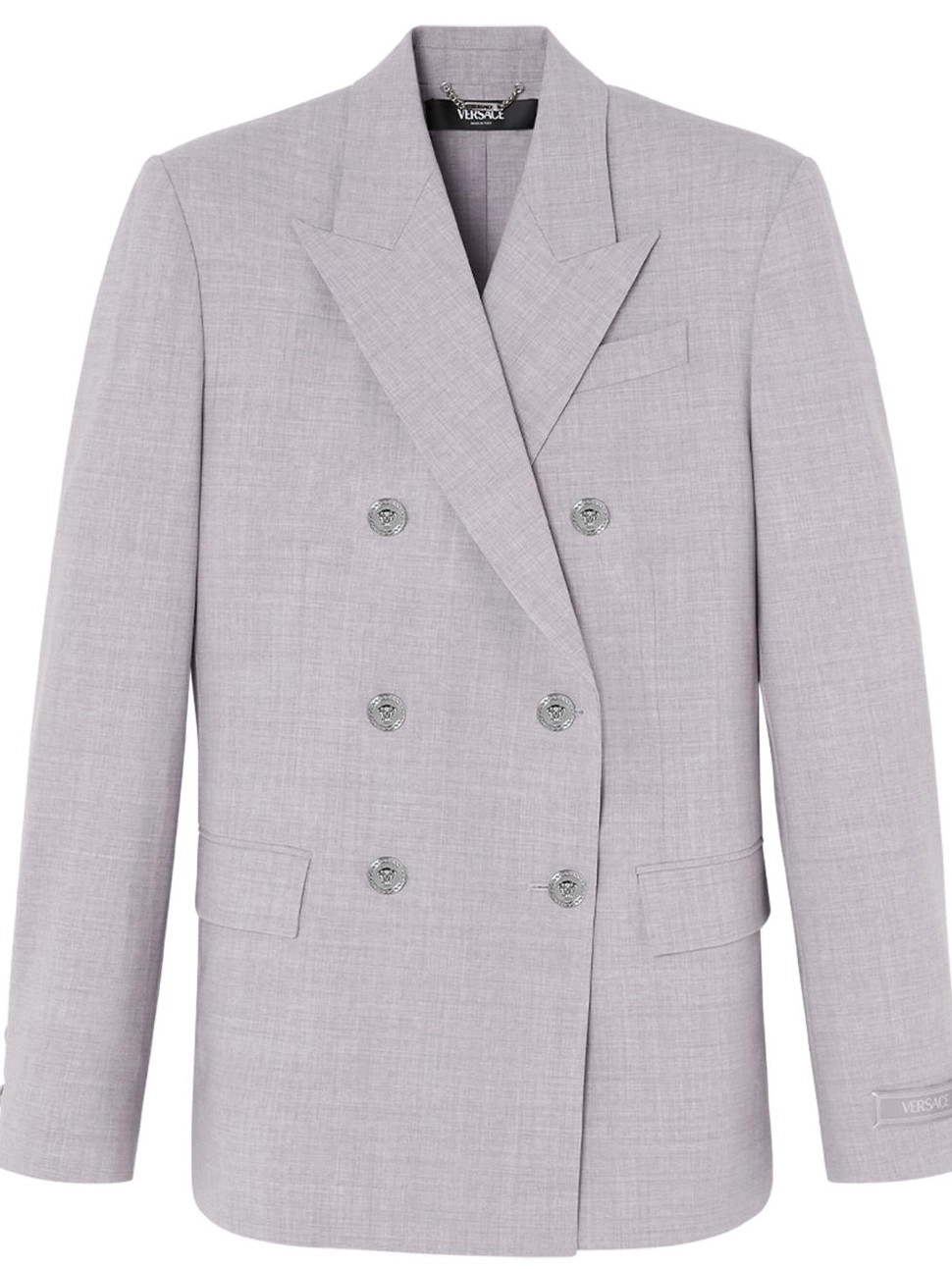 chambray blazer Versace double-breasted Women 0429